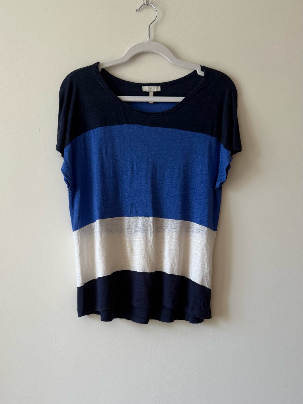 Joie Colorblock Short Sleeve Tee XS